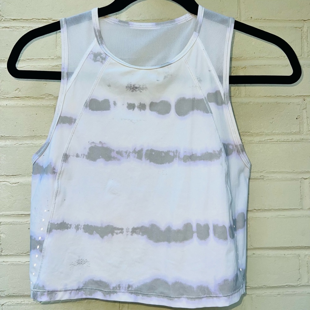 Lululemon Sculpt Women's Tank, Transverse Lilac, Sz 2